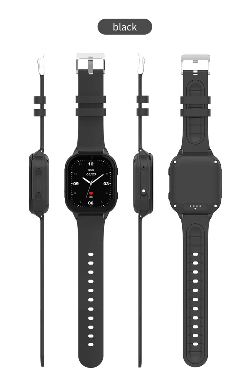 Wonlex 4G Smart Watch Kid SOS GPS WiFi Wristwatch Whatsapp KT19Pro Android8.1 with Video Call Camera Monitor Children smartwatch