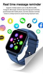 Kids Watch Sport HD Screen Kids Smart Watch With Silicone Strap Waterproof Electronic Wristwatch For Boys Girls Children's Gift