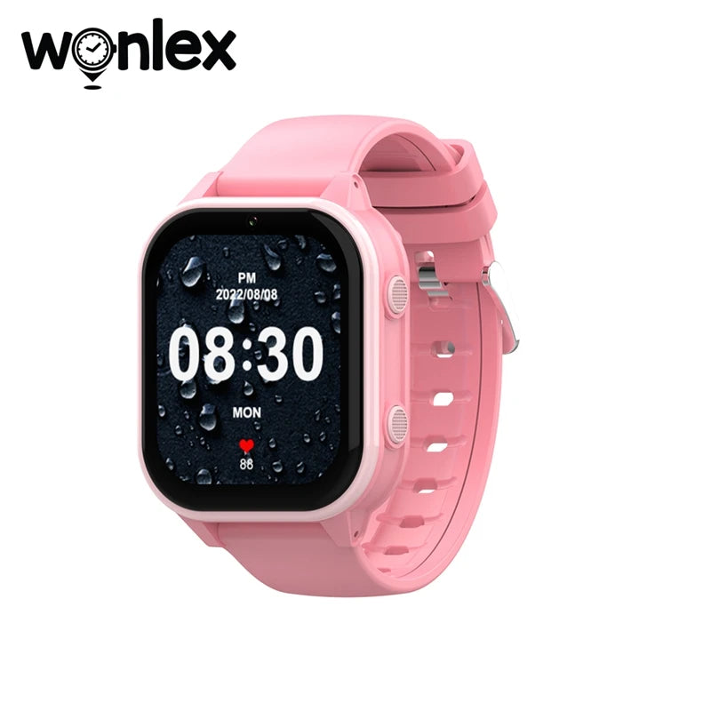 Wonlex 4G Smart Watch Kid SOS GPS WiFi Wristwatch Whatsapp KT19Pro Android8.1 with Video Call Camera Monitor Children smartwatch
