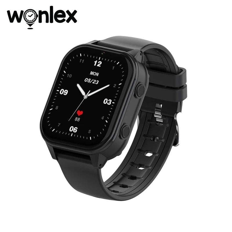 Wonlex 4G Smart Watch Kid SOS GPS WiFi Wristwatch Whatsapp KT19Pro Android8.1 with Video Call Camera Monitor Children smartwatch