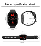 Kids Watch Sport HD Screen Kids Smart Watch With Silicone Strap Waterproof Electronic Wristwatch For Boys Girls Children's Gift