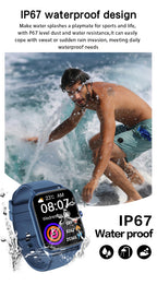 Kids Watch Sport HD Screen Kids Smart Watch With Silicone Strap Waterproof Electronic Wristwatch For Boys Girls Children's Gift