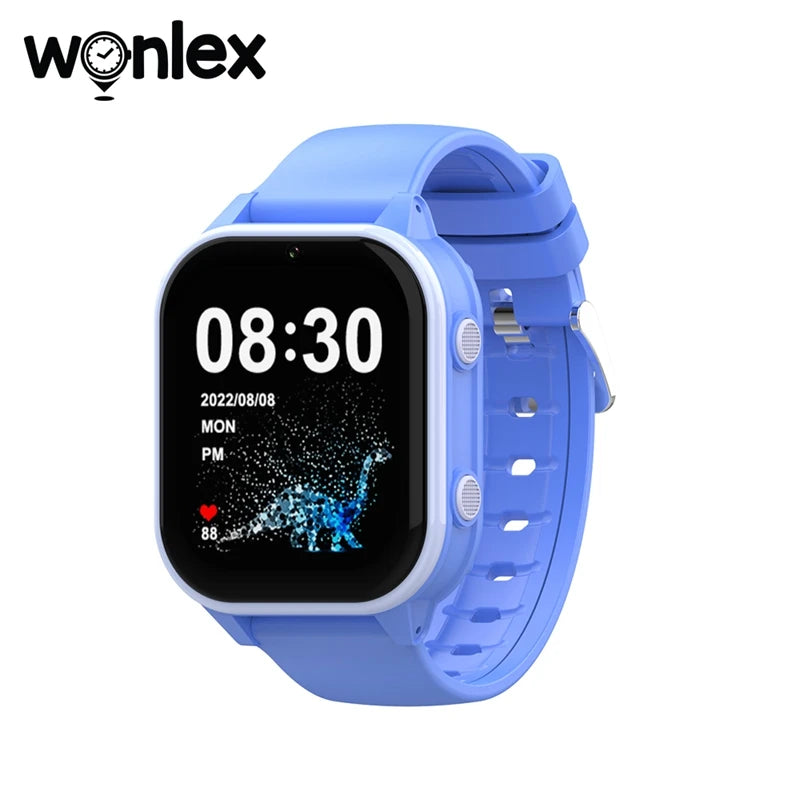 Wonlex 4G Smart Watch Kid SOS GPS WiFi Wristwatch Whatsapp KT19Pro Android8.1 with Video Call Camera Monitor Children smartwatch