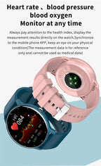2025 Smartwatch Full Touch Screen Watches Sport Fitness Tracker IP68 Waterproof Bluetooth Call Smart Watch for Xiaomi Man Woman