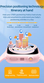 2025 Y63 4G Sim Card Smart Watch with Camera Robot Alarm Clock Voice Chat Video Call LBS GPS WIFI Position Flashlight Kids Watch