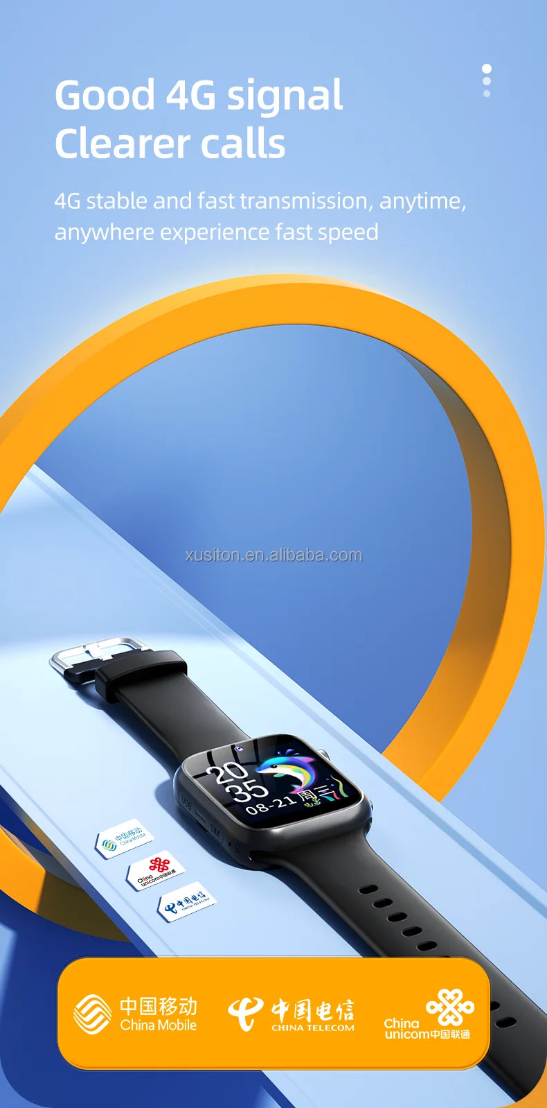 2025 Y63 4G Sim Card Smart Watch with Camera Robot Alarm Clock Voice Chat Video Call LBS GPS WIFI Position Flashlight Kids Watch