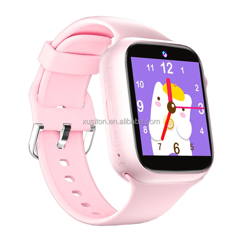 2025 Y63 4G Sim Card Smart Watch with Camera Robot Alarm Clock Voice Chat Video Call LBS GPS WIFI Position Flashlight Kids Watch