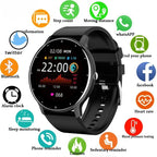 LIGE Smart Watch Women Men Full Touch Screen Bluetooth 5.2 Call Waterproof Watches Sports Fitness Tracker Factory IP67 ZL02 New