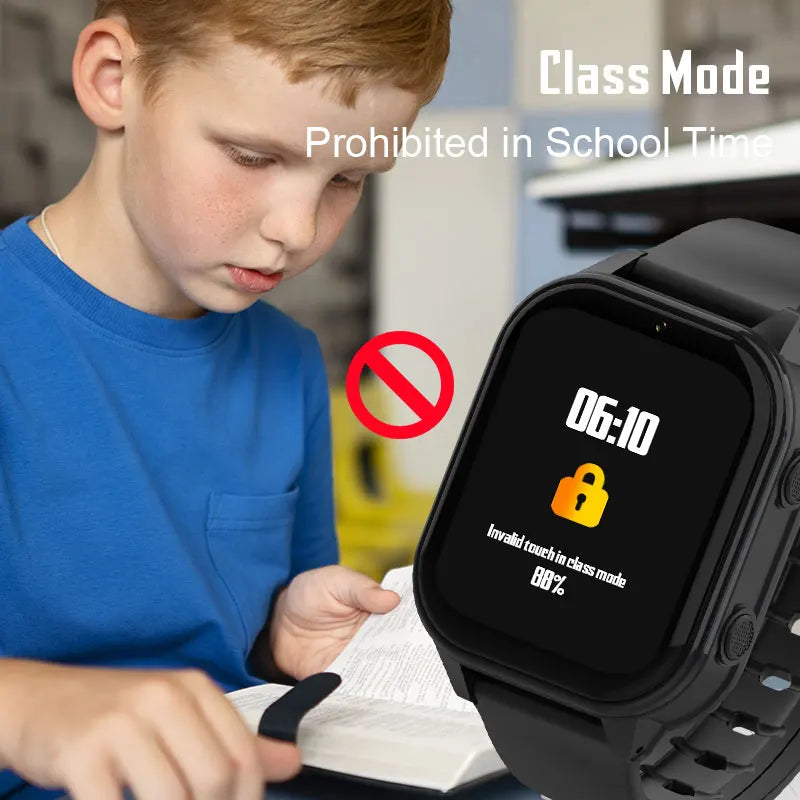 Wonlex 4G Smart Watch Kid SOS GPS WiFi Wristwatch Whatsapp KT19Pro Android8.1 with Video Call Camera Monitor Children smartwatch