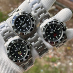 STEELDIVE SD1954 Black Dial 41MM Stainless Steel NH35 Automatic Movement What Ghost Mens 300M Dive Watch Reloj Sapphire Glass