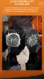 Men's Watch Halloween Theme Sapphire Glass Fully Automatic Movement Luminous Mechanical Watch