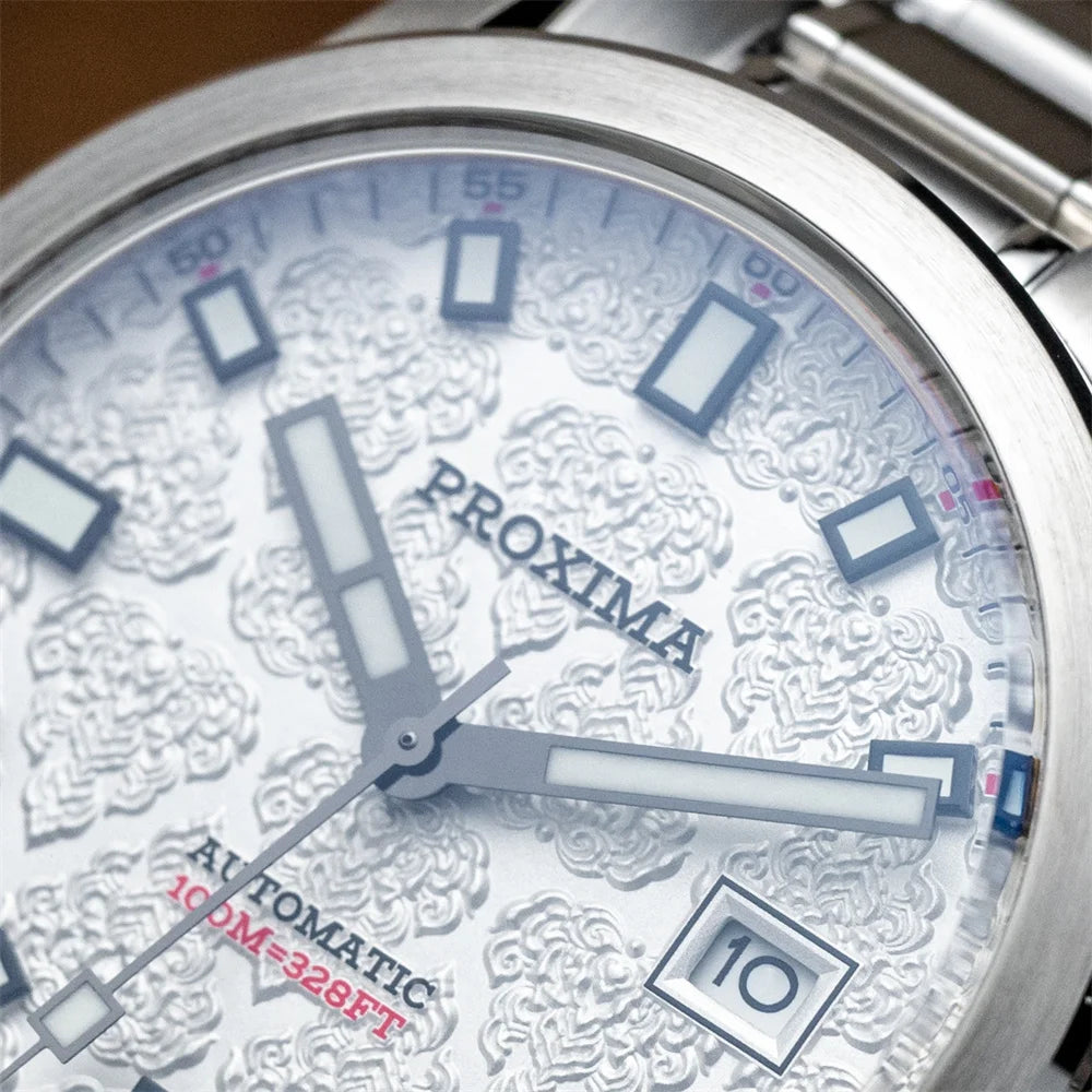 2025 New Proxima PX1737 39MM Stainless Man Mechanical Watch Luxury Sapphire Crystal Automatic Watches NH36 Movement Luminous