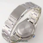 100m Waterproof NH35AA Movement Automatic Men's Watch Mechanical Double Domed Sapphire Rotating Bezel Luminous 316L Bracelet