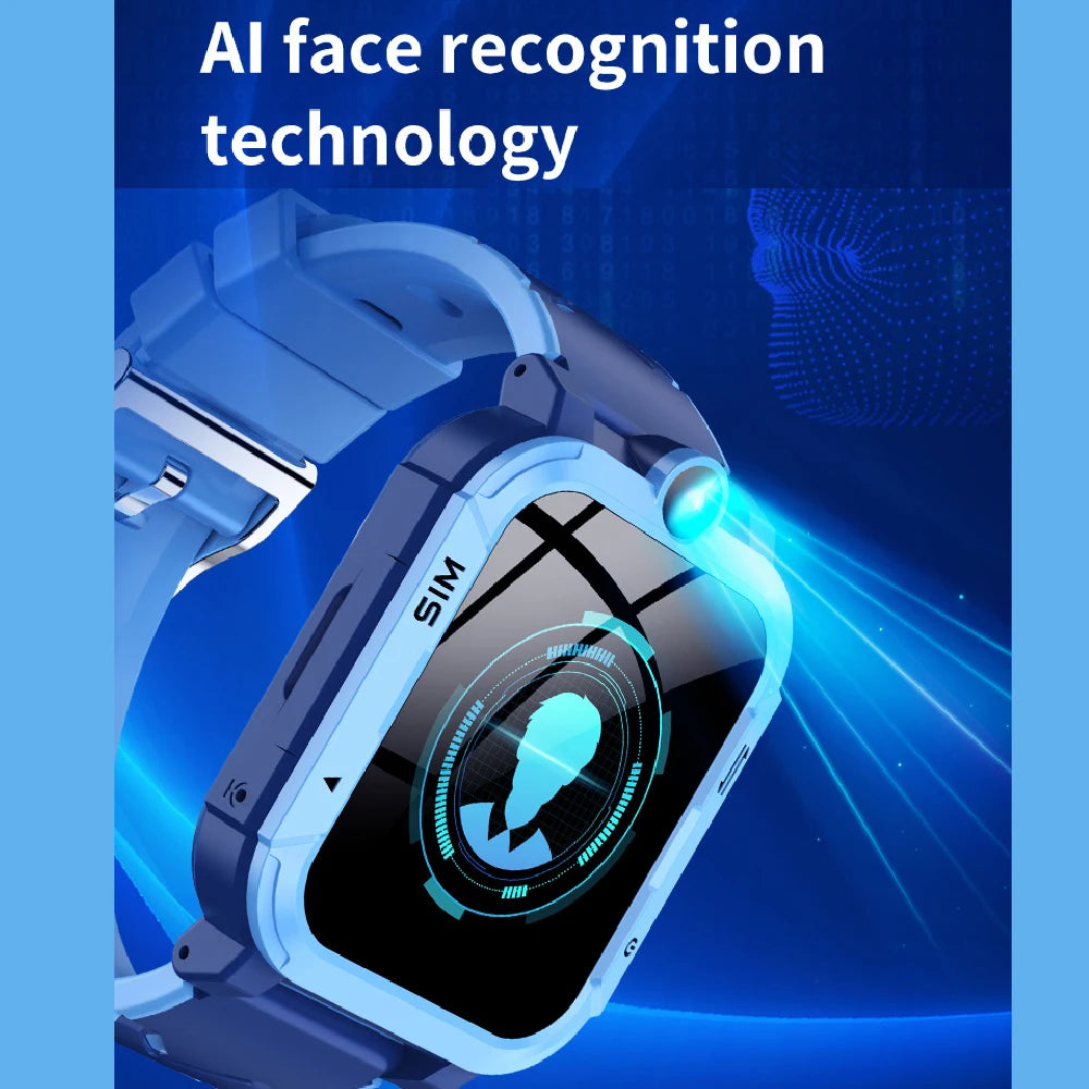 4G Kids Smart Watch 1+8GB GPS WiFi Tracker Location Video Call SOS Call Back Monitor Phone Watch Smartwatch Boys Girl Gifts