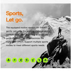 2025 New Smart Watch with Heart Rate Tracker and Sleep Monitor, Dustproof and Waterproof Features for Active Lifestyles