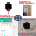 Smart Watch For Men Women Wristwatch Bluetooth Connect Phone Music Player Fitness Sport Bracelet Health Monitor Digital Watches