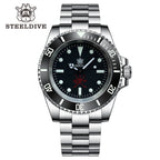 STEELDIVE SD1954 Black Dial 41MM Stainless Steel NH35 Automatic Movement What Ghost Mens 300M Dive Watch Reloj Sapphire Glass