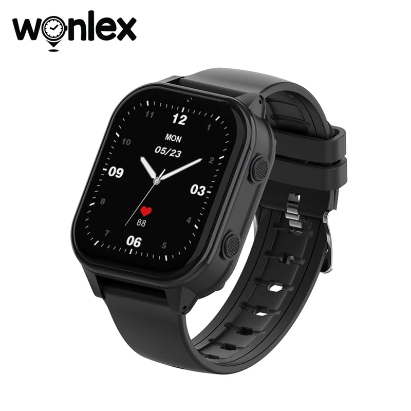 Wonlex 4G Smart Watch Kid SOS GPS WiFi Wristwatch Whatsapp KT19Pro Android8.1 with Video Call Camera Monitor Children smartwatch