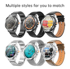 2025 New S4 Ultra Outdoor Sport Smart Watch Men AMOLED HD Screen NFC GPS Compass Heart rate Waterproof Bluetooth Call SmartWatch