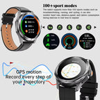 2025 New S4 Ultra Outdoor Sport Smart Watch Men AMOLED HD Screen NFC GPS Compass Heart rate Waterproof Bluetooth Call SmartWatch