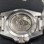 CORGEUT  DIY Custom Luxury Men's Automatic Watch 40mm Ceramic Bezel 100m Diving Sapphire Mirror Wave Pattern Dial reloj