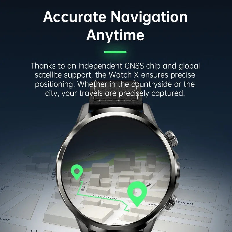 Smart Watch X 1.9'' Display IP67 Washable 2MP Camera 4G Android Watch