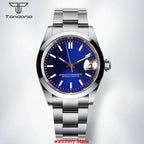 Tandorio Mechanical Watches Mother of Pearl Dial Sapphire Glass NH35 Movement For Datejust Style 200m Waterproof Men's Watches