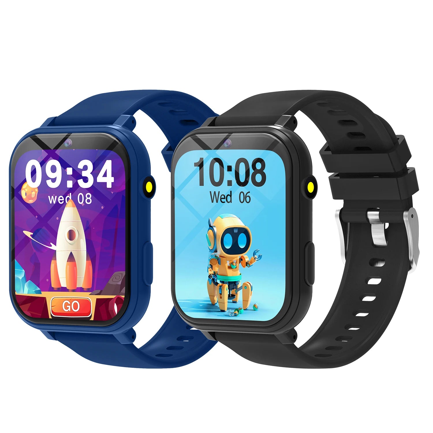 Kids Games Smart Watch 18 Games 1.83-inch Display Screen Camera Waterproof Flashlight For Holiday Gift Boy Girl Children Watch
