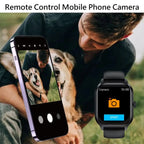 Smart Watches For Man Woman Bluetooth Call Music Fitness Tracker Sport With Waterproof Pedometer Information Alerts Smartwatch