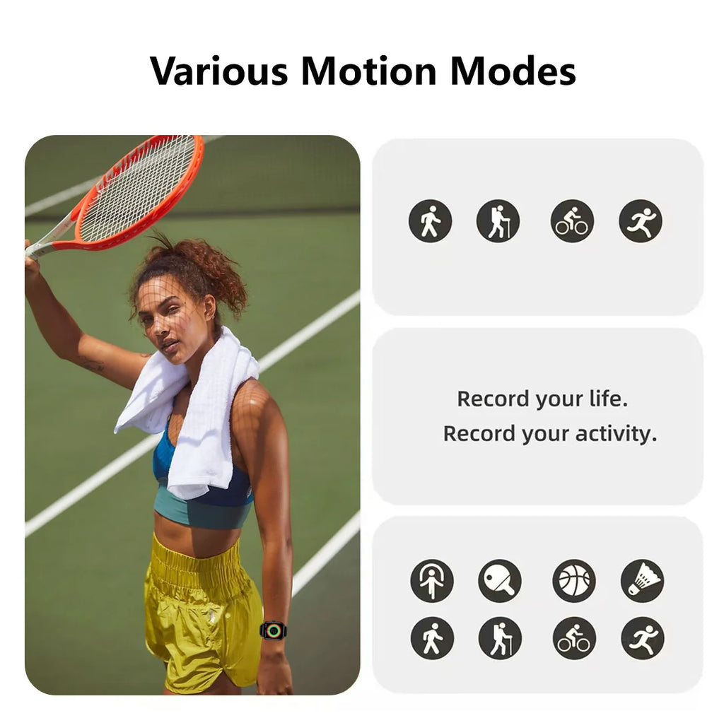 Smart Watches For Man Woman Bluetooth Call Music Fitness Tracker Sport With Waterproof Pedometer Information Alerts Smartwatch