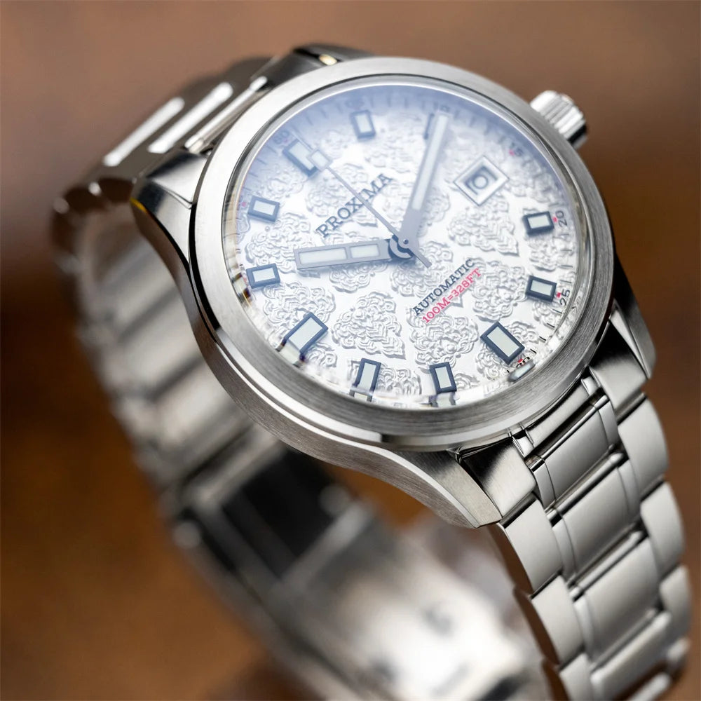 2025 New Proxima PX1737 39MM Stainless Man Mechanical Watch Luxury Sapphire Crystal Automatic Watches NH36 Movement Luminous