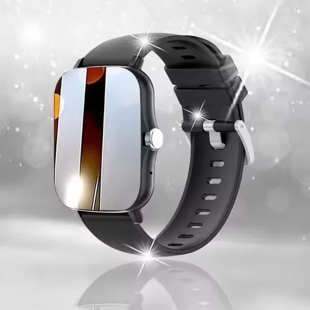 2025 Smart Watch 2.01‘’ Full Touch Amoled BT Call Sport Waterproof Watches Heart Rate Blood Pressure SmartWatch for Men Women