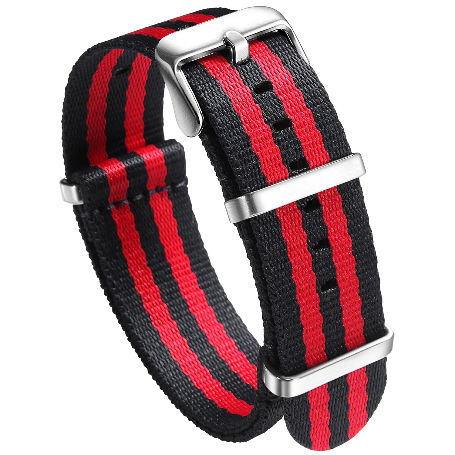 Nylon Watch Band 20mm 22mm Comfortable Watch Straps Loop Military Washable Blet for Men Watchbands