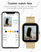 2024 Smart Watch For Men Women Gift Full Touch Screen Sports Fitness Watches Bluetooth Calls Digital Smartwatch Wristwatch