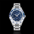 SEESTERN Men of Watch Office GMT Automatic NH34 Movement Sapphire Glass Bezel 20bar Waterproof Diver Mechanical Wristwatch S456