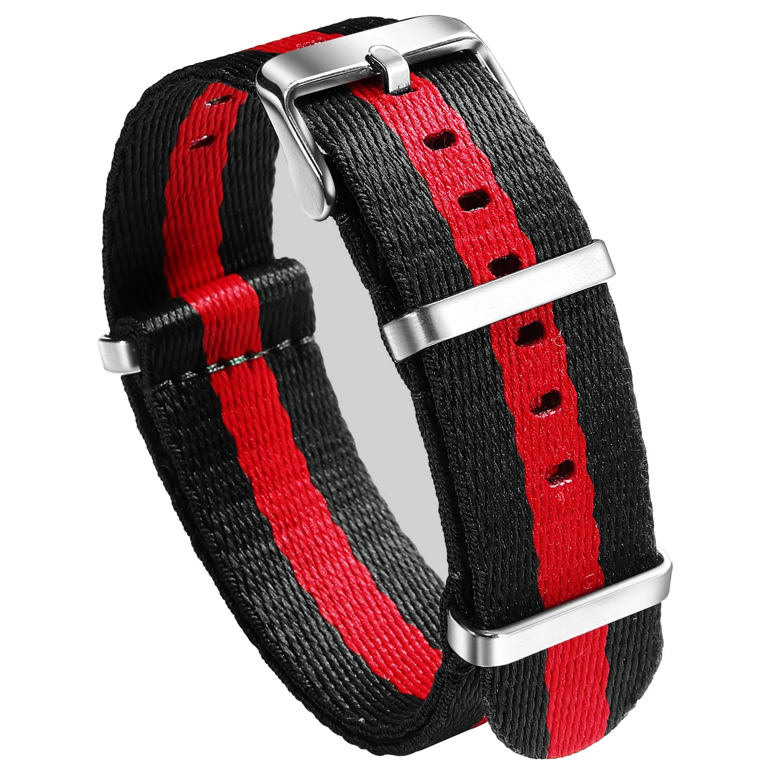 Nylon Watch Band 20mm 22mm Comfortable Watch Straps Loop Military Washable Blet for Men Watchbands