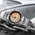 BERNY Automatic Diving Watches for Men 20AMT Super Luminous Mechanical Men's Diver Watch Sapphire Full Stainless Steel Dive