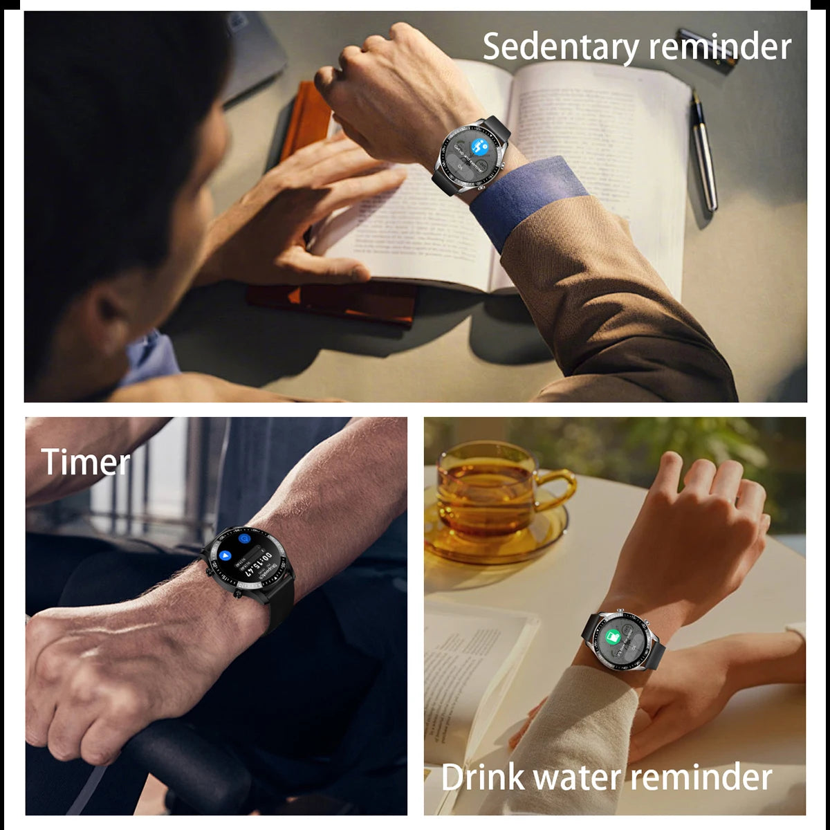 New Smart Watch 2025 1.5-inch Display Screen Bluetooth Calling Multiple Sports Modes For Android&IOS Men Women Smartwatch