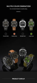 BOAIJIUA Fully Automatic Mechanical Men's Watch Original Design Mechanical Watches 50m Waterproof Luminous Wristwatch for Men