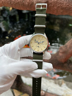 New 1963 40mm Mens Pilot Automatic Mechanical Watch Seagull ST17 Sapphire Crystal Waterproof Retro Style