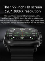 2025 New Smart Watch Series 10 Screen Bluetooth Call Heart Rate Blood Pressure GPS Smartwatch for Android IOS Sports Watch