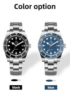 ADDIESDIVE Luxury Men's Analog Watch BGW9 Luminous Ceramic Bezel Bubble Mirror Glass Diver's Watch 200m Quartz Watches AD2068