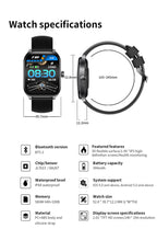Smart Watch 2.01'' AMOLED Curved Screen IP68 Waterproof Bluetooth 5.3 Call AI Vioce Assistant Fitness Smartwatch for Men
