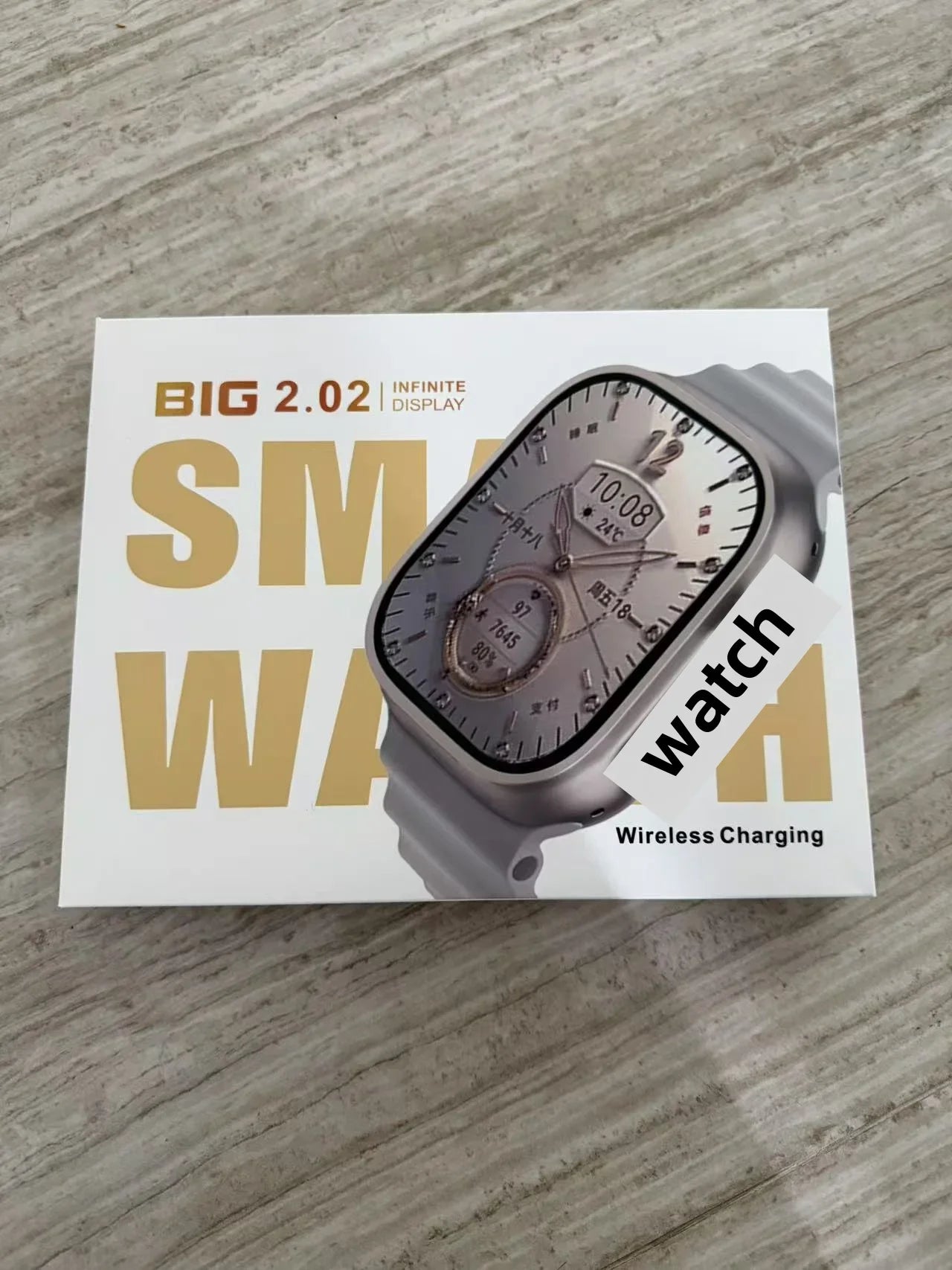 Smart Watch with Full Touch HD Screen 2.08" 49mm NFC Support Magnetic Charging Bluetooth Calling Health & Fitness Tra