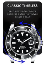 Corgeut Reloj Custom Logo Men's Mechanical Automatic Wristwatch NH35 Movement 40mm Dial 100M Waterproof Sapphire Glass DIY