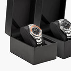 WISHDOIT 2025 New NH34 Men's Sports Automatic Mechanical GMT Sapphire Stainless Steel Waterproof 15 ATM With Rubber Strap