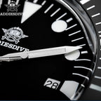 ADDIESDIVE Luxury Men's Analog Watch BGW9 Luminous Ceramic Bezel Bubble Mirror Glass Diver's Watch 200m Quartz Watches AD2068