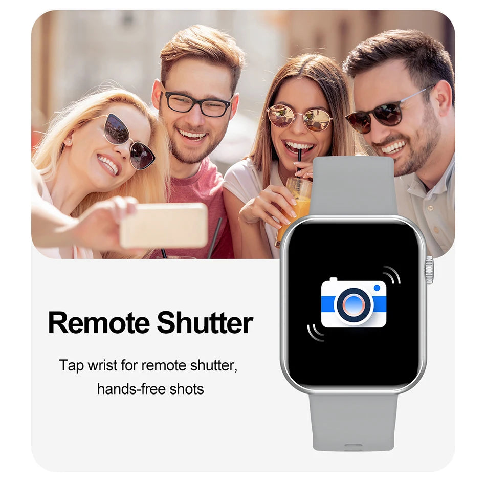 2025 New Smartwatch Men Android IOS Phone 1.9"HD Screen Bluetooth Call Heart Rate Monitoring Sports Waterproof Smart Watch Women