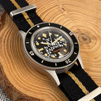 New Tandorio NH35A Automatic Watch for Men 50 Fathoms Ghost Dial Luminous 200m Waterproof Bubble Sapphire Sandblasted 40mm