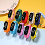 Kawaii Smart Watch For Kids Fashion Outdoor Waterproof Sports Kids' Watches Boy Girls Digital Watches Silicone montre enfant